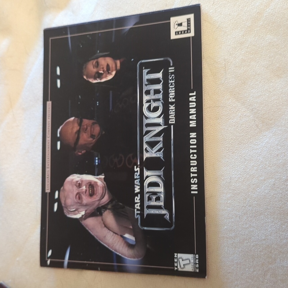 Star Wars Jedi Knights Dark Forces 2 Instruction Manual
